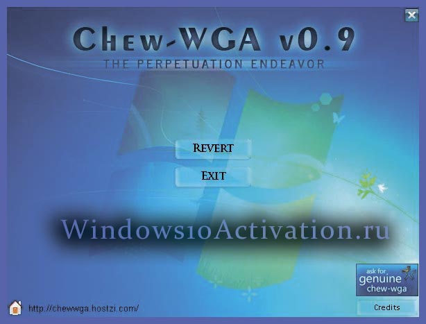 chew wga windows 10 activator